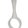 Support de milieu fixe pour tube penderie Ø19mm blanc (x1)