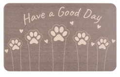 Support en diatomite pour gamelle Have a Good Day 50x30cm