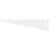 Support rail F50 double 37cm Blanc