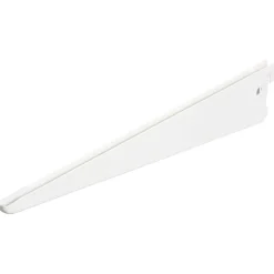 Support rail F50 double 37cm Blanc
