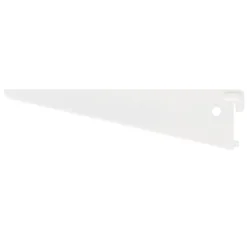 Support rail F50 double 17cm Blanc