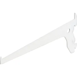 Support rail F50 simple 20cm Blanc