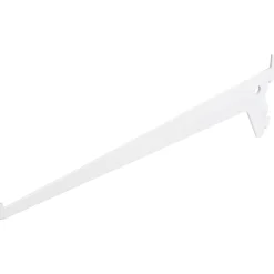 Support rail F50 simple 35cm Blanc