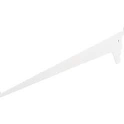 Support rail F50 simple 50cm Blanc