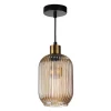 Suspension CALLISTO ambre Ø14 cm