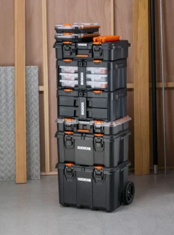 Système de stockage 2 tiroirs Stackn'Roll Worx KETER