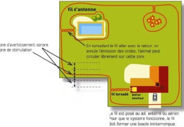 Système antifugue/protection de zone Canifugue Mix NUM'AXES