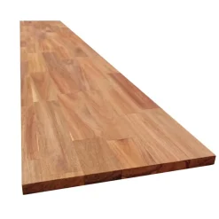 Tablette bois massif 200 x 40 cm Acacia