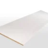 Tablette mélaminée prépercée blanche 2500x500x18mm