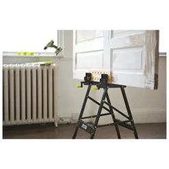 Établi pliant plateau bambou étau orientable 90° RYOBI