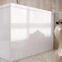 Tablier baignoire 80cm recoupable blanc