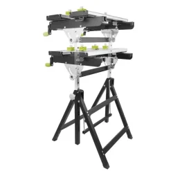 Établi pliable alu et acier pivotant RYOBI