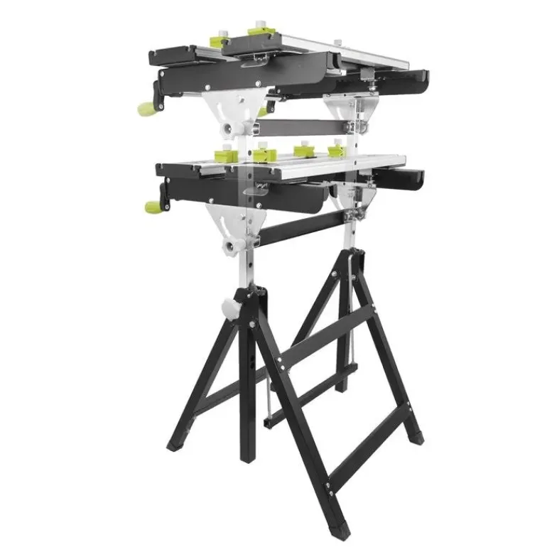 Établi pliable alu et acier pivotant RYOBI