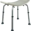 Tabouret assise large hauteur réglable 2 poignées
