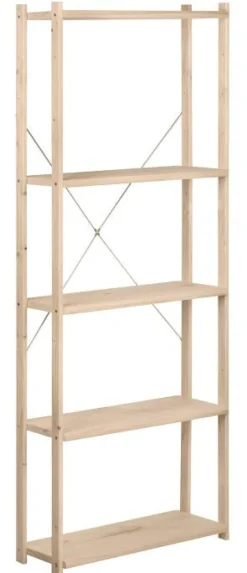 Étagère 5 tablettes réglables en hauteur