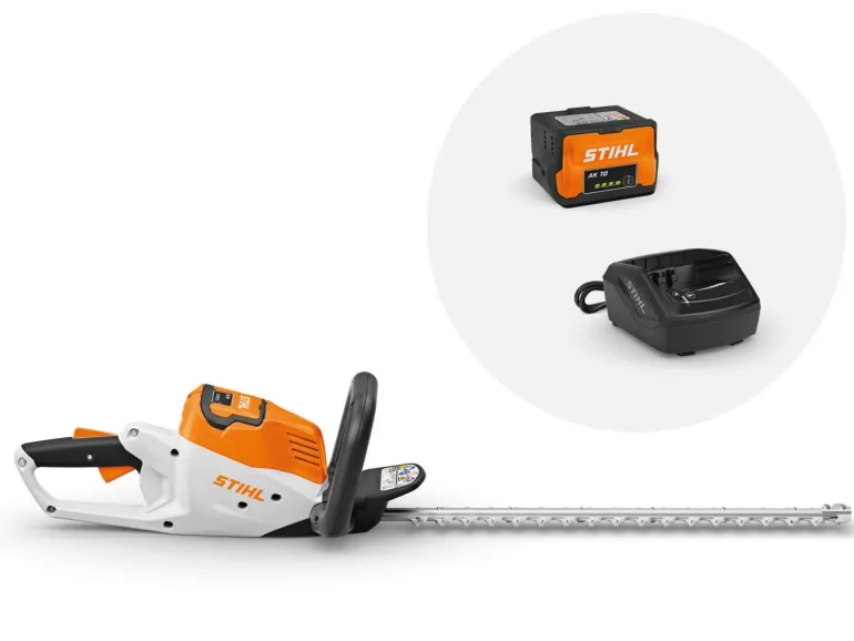 Taille-haie à batterie HSA 50 + pack batterie AK 10 STIHL