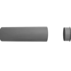 Tampon de réduction PVC évacuation double operculé Ø93x40/40