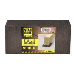 Tampon isolation pour lambourde (x24) STARBLOCK