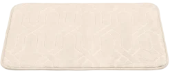 Tapis de bain Allstar Camiers blanc 40x60cm
