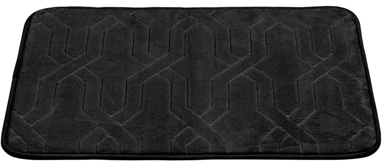 Tapis de bain Allstar Camiers noir 40x60 cm