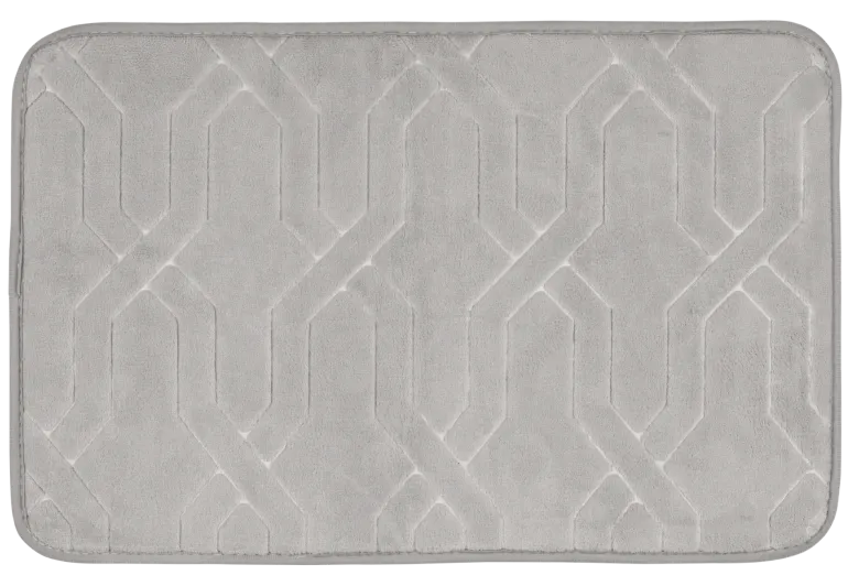 Tapis de bain Allstar Camiers taupe 40x60 cm