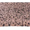 Tapis pour chien Petbed 10x0,75m beige et noir motif léopard