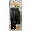 Taquet équerre haut 23x40x40mm plastique noir (x4)