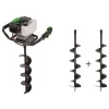 Tarière thermique 1400W + 3 mèches Ø10/15/20