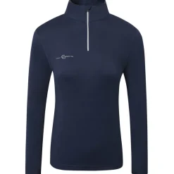 Tee-shirt manches longues Active Shirt femme bleu navy