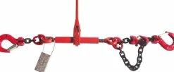 Tendeur d'arrimage à cliquet 4T 3,5m + chaîne 8mm ajustable