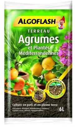 Terreau agrumes et plantes méditerranéennes 6L