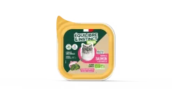 Terrine pour chat adulte Saumon/Brocolis BIO 85g
