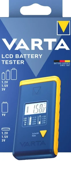 Testeur de piles LCD VARTA