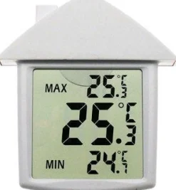 Thermomètre mini-maxi électronique
