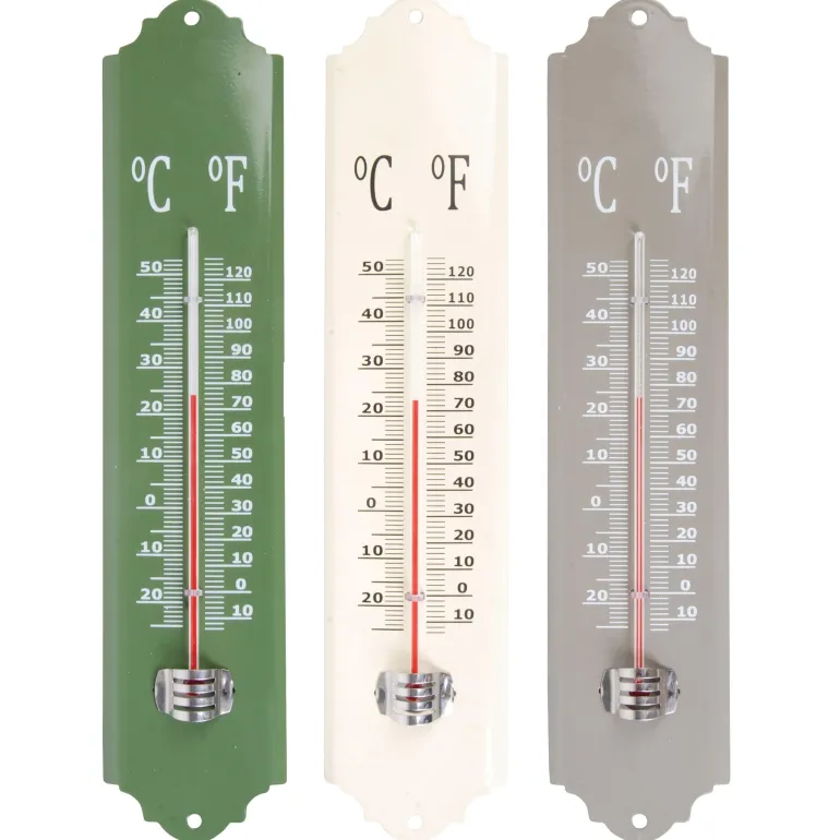 Thermomètre métal - Vendu à l'unité