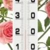Thermomètre plastique blanc 41 cm