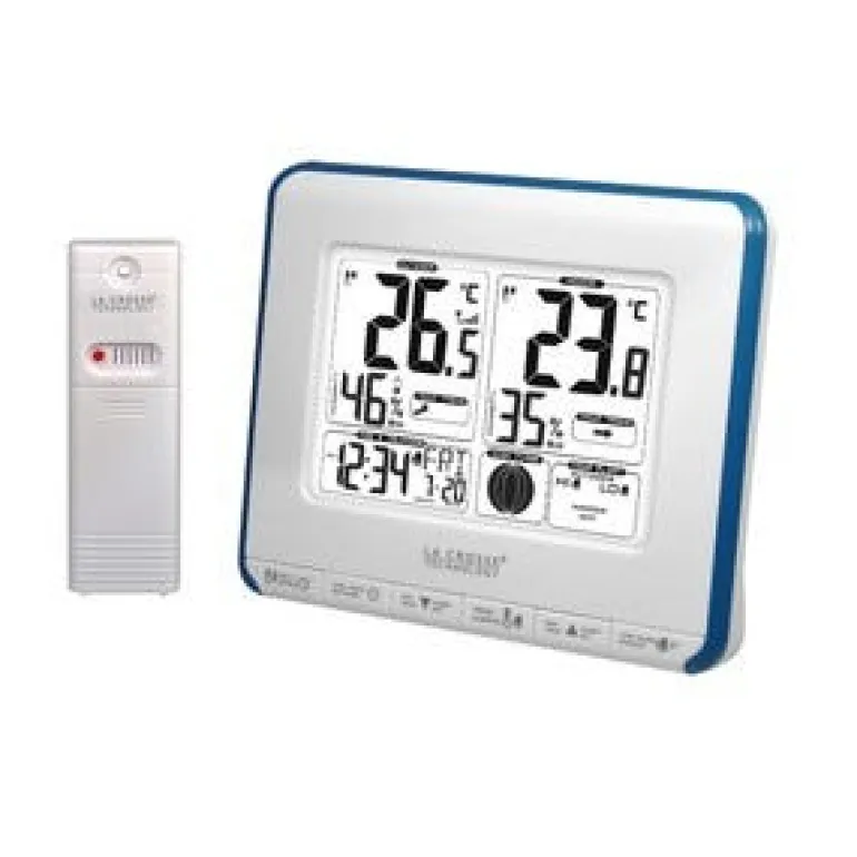 Thermomètre/Hygromètre Lune bleu WS6812