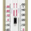 Thermomètre mini-maxi plastique sable