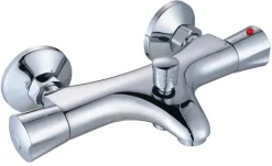 Thermostatique bain-douche thermosur 100 chrome ROUSSEAU