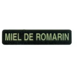 Étiquettes autocollantes "Miel de romarin" (x750)