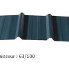Tôle bac acier de couverture Novobac 1000 bleu ardoise