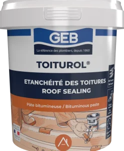 TOITUROL Pâte bitumeuse pour étanchéité des toitures