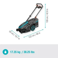 Tondeuse PowerMax Duo 46/36V P4A + 2 batteries 2,5Ah GARDENA
