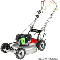 Tondeuse mulching STIPA e-PRO 53 + 2 batteries + chargeur