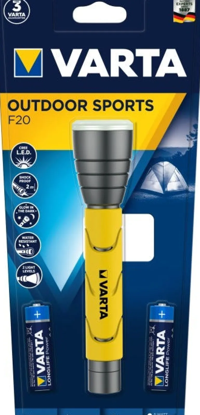 Torche Outdoor sports F20 2AA 5W