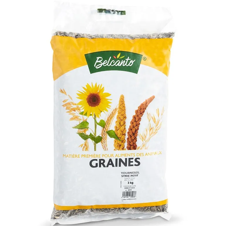 Tournesol strié petit grain - Sac de 3 kg
