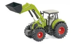 Tracteur Claas avec remorque
