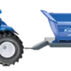 Tracteur New Holland avec remorque Krampe