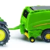 Tracteur John Deere + presse