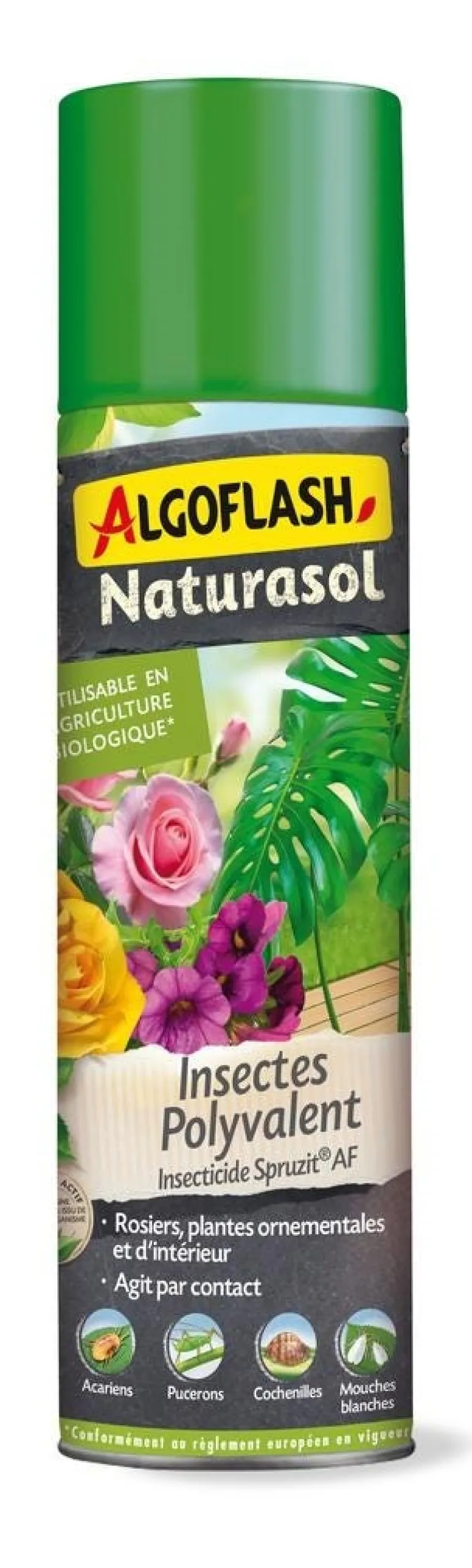 Traitement Insectes polyvalent rosiers et plantes 400ml